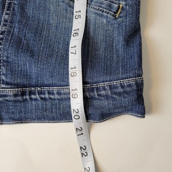 𝅺levi's Denim Jean Jacket Trucker Vintage M - Picture 14 of 16